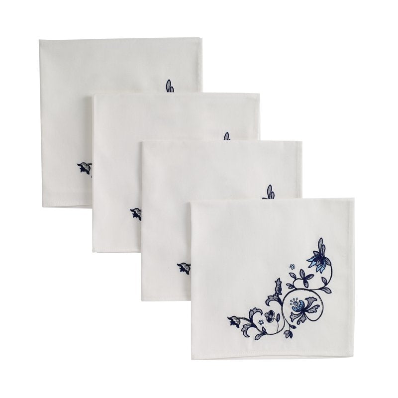 Blue Portofino Set of 4 Napkins - MultiColor