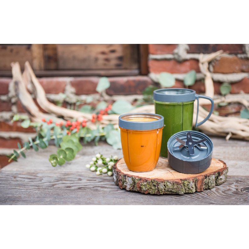 5-Piece Blender Upgrade Kit: 2 Cups, Extractor Blade & 2 Lip Rings