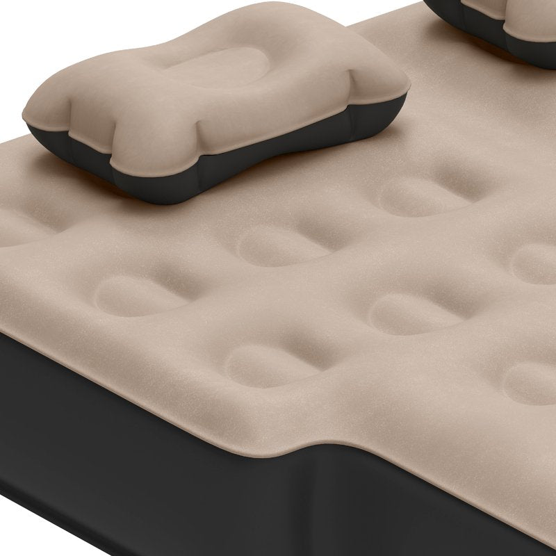 Inflatable Car Air Mattress with Pump - Portable SUV Bed for Camping & Travel