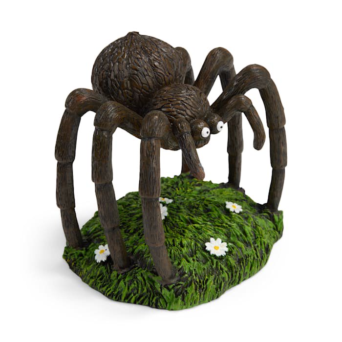 Halloween Spider Reptile Habitat Hideaway - Large Creepy Decor for Reptiles