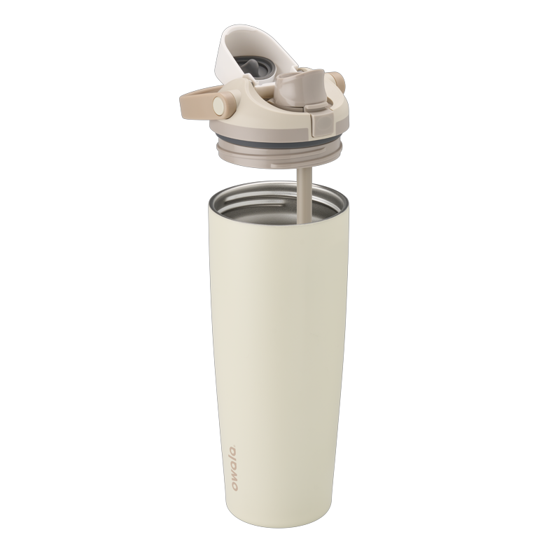 30oz FreeSip® Sway Stainless Steel Insulated Water Bottle - Lightly Toasted