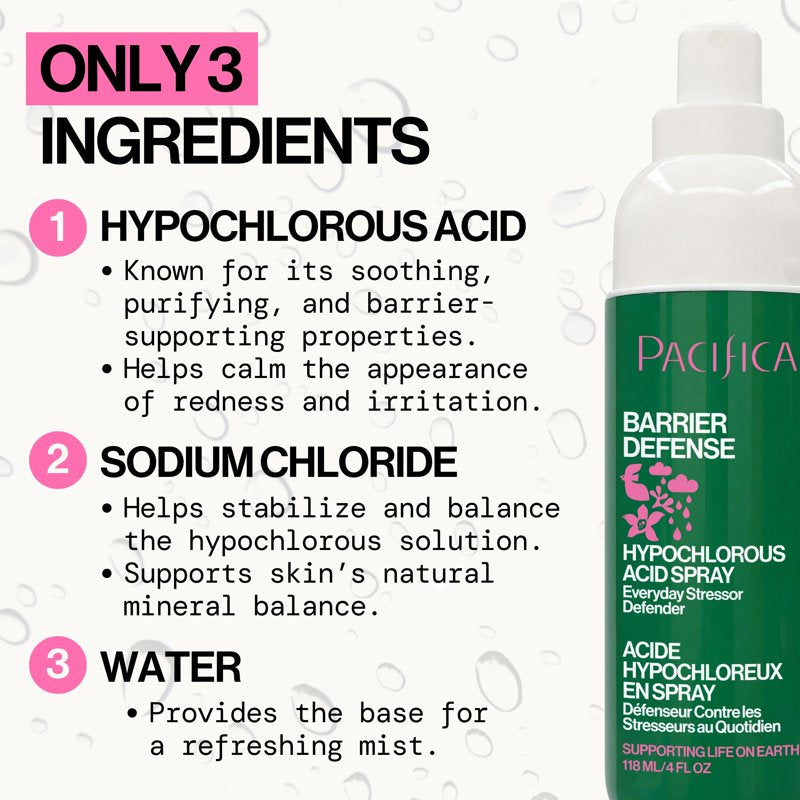 Hypochlorous Acid Daily Facial Spray - 4 fl oz