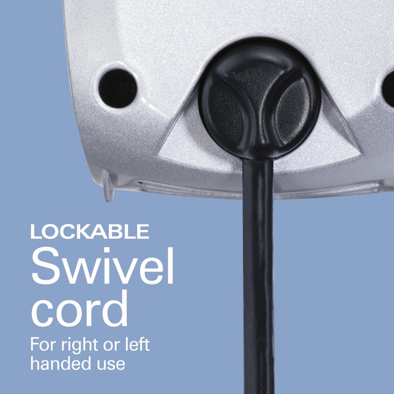 7-Speed Electric Hand Mixer with SoftScrape Beaters & Case - Silver