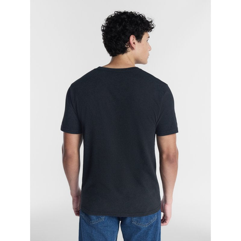 Men's Halloween Web Greometry Graphic T-Shirt - Black Soot 3XL
