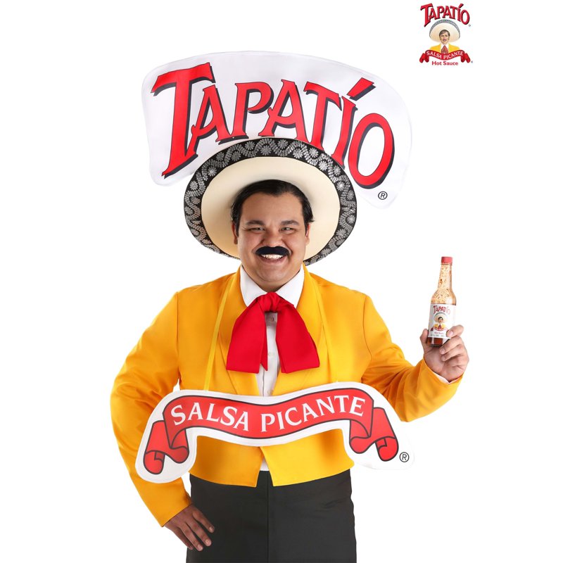 Plus Size Tapatio Man Costume - Spicy Food Costume for Adults 3X