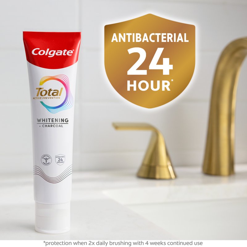 Whitening Charcoal Toothpaste with Stannous Fluoride - Mint