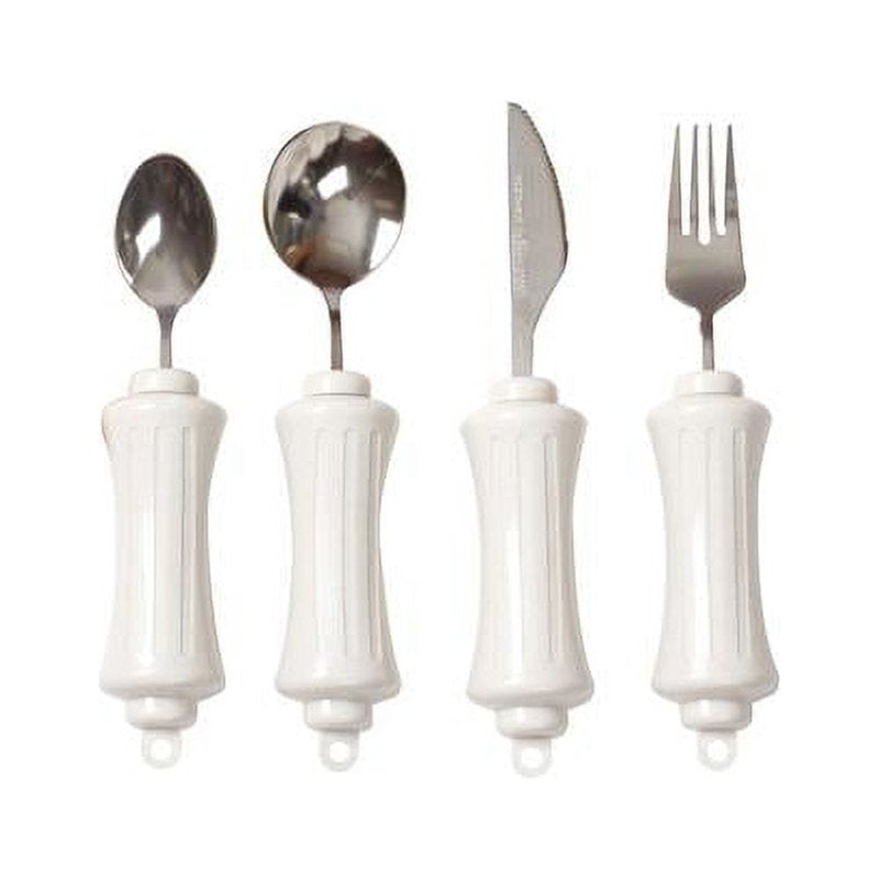 Built-Up Handle Stainless Steel Fork - Eating Aid Utensil 1