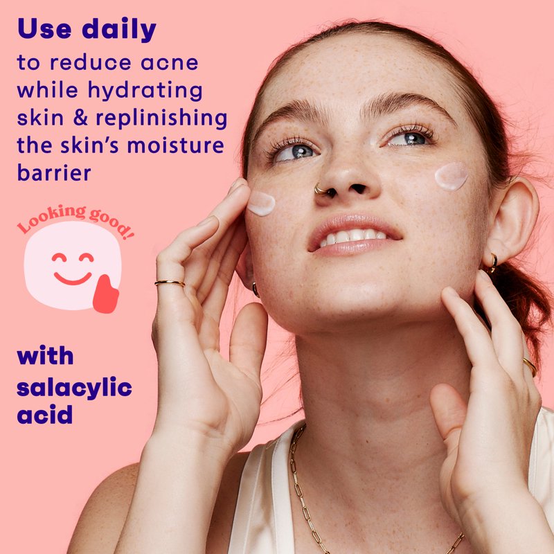 Dual Action Oil-Free Facial Moisturizer with Salicylic Acid - 4 fl. oz