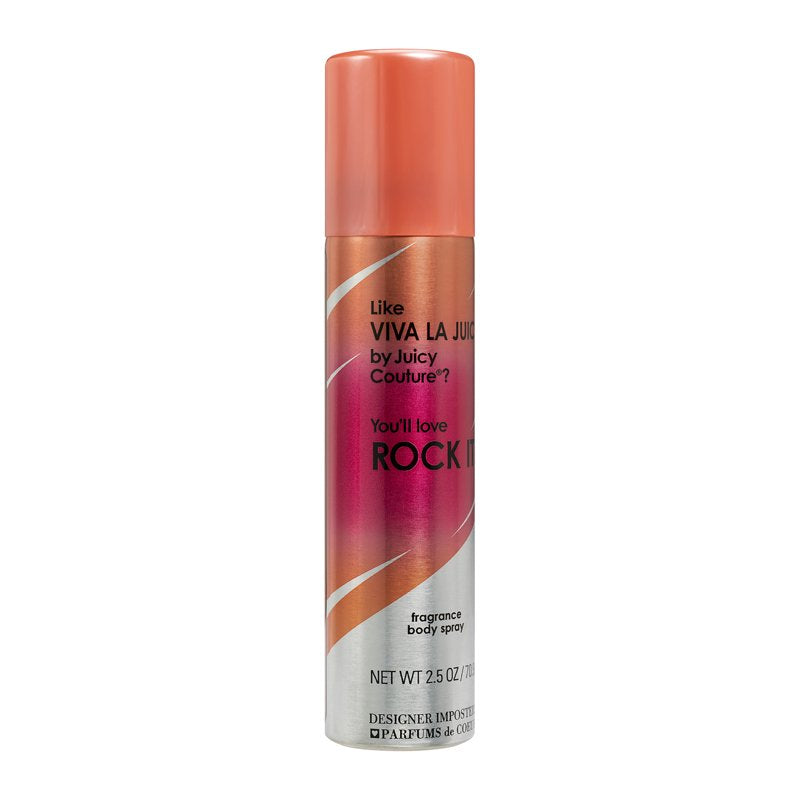 Fruity Floral Body Spray - Long-Lasting Fragrance with Amber Finish