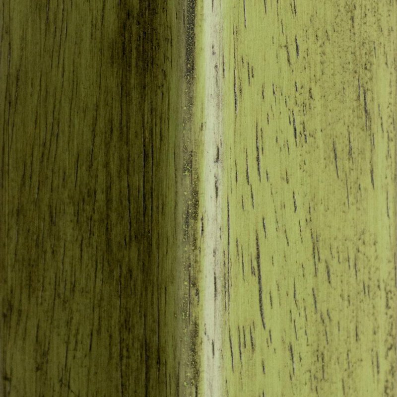 Rustic Green Bar Stool - 29" Ivy Collection with Walnut Seat