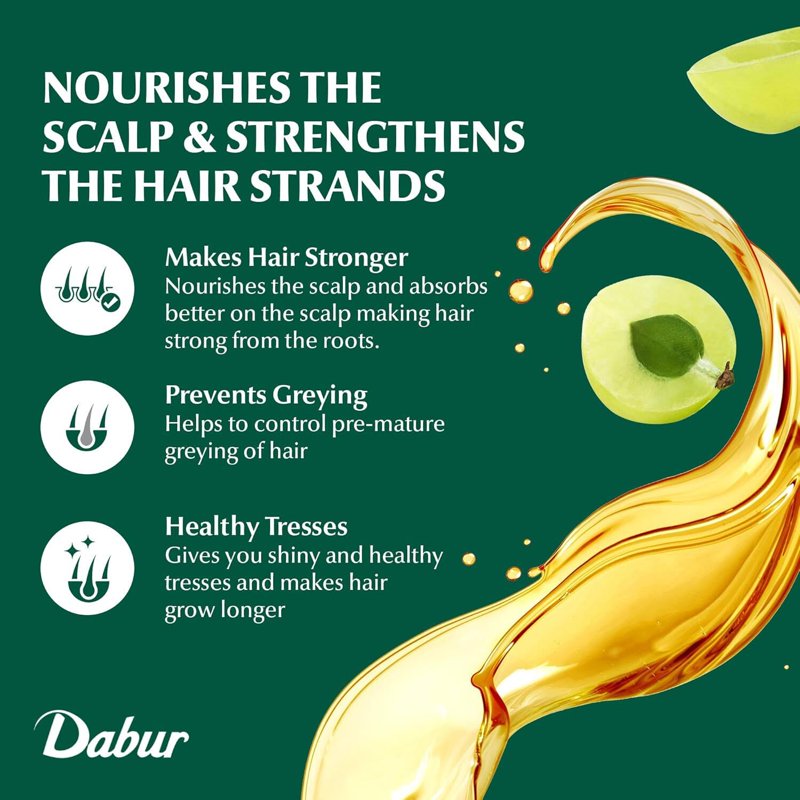 Amla Hair Oil 300ml – Nourishing Scalp Treatment for Strong, Shiny Hair