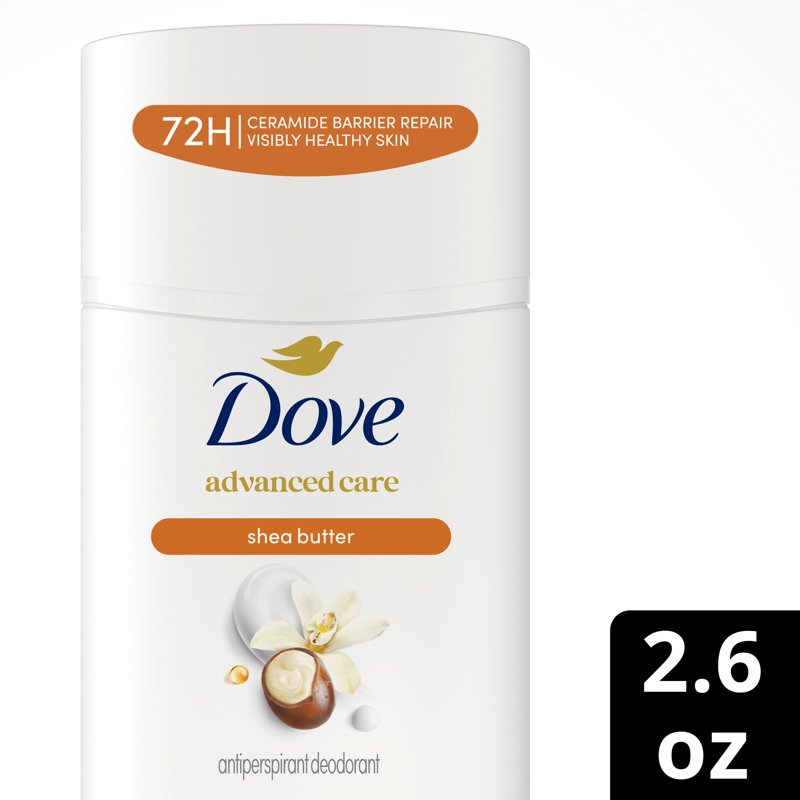 Shea Butter Antiperspirant Deodorant Stick, 72-Hour Protection, 2.6 oz