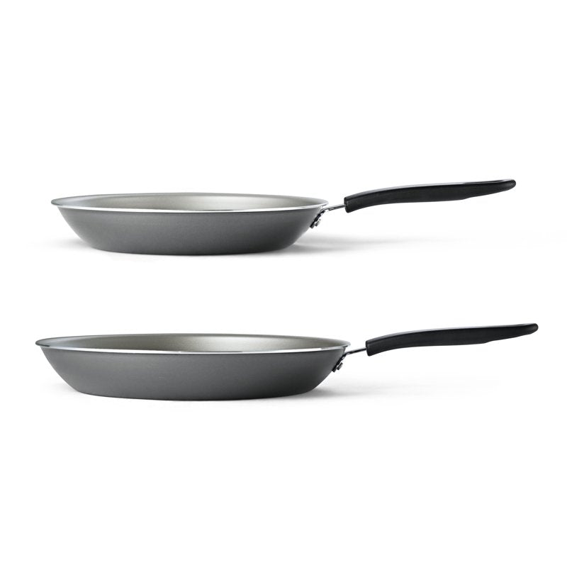 Nonstick Fry Pan Set - 9.5-Inch & 11-Inch for Everyday Cooking