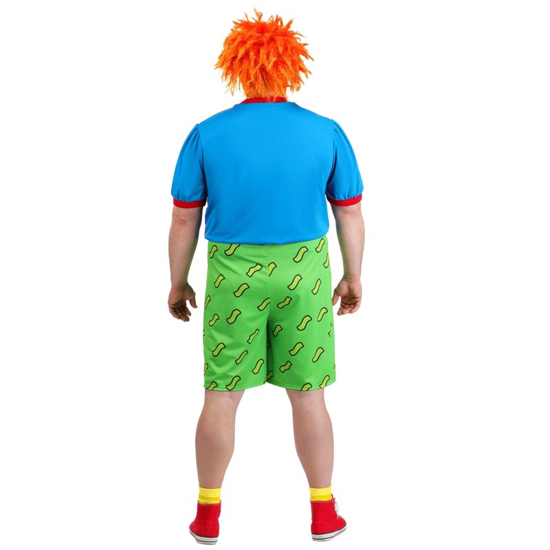 Plus Size Rugrats Chuckie Costume for Men 3X - Halloween Dress Up