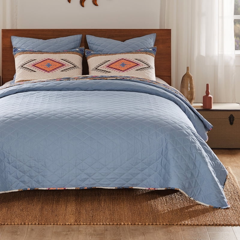 Greenland Home Fashions Cheyenne Spirit Southwestern Boho Quilt Set Twin-XL