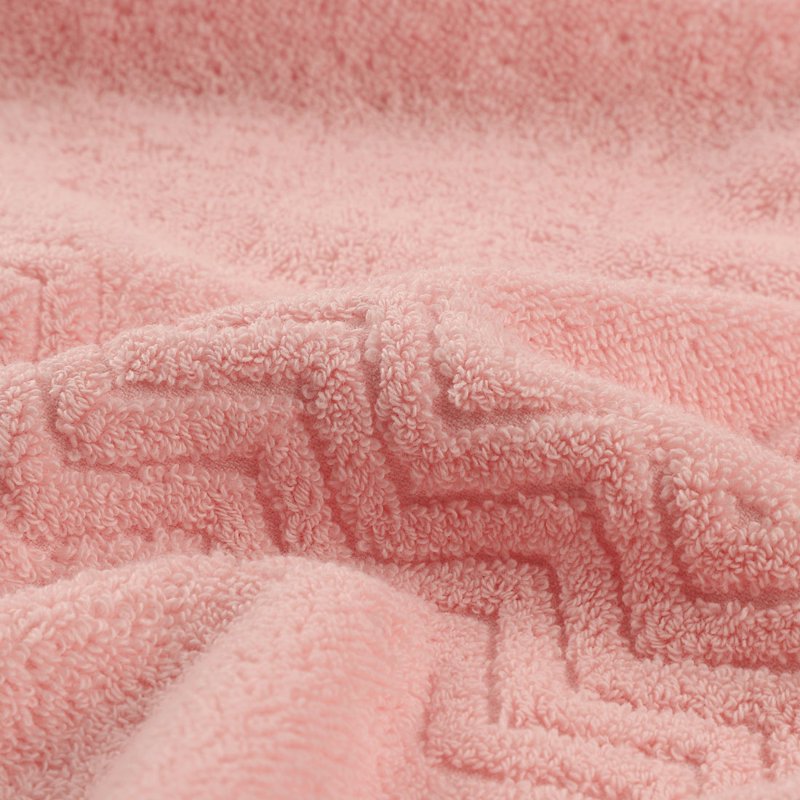 Pink Bath Towel Set - 6 Pieces Ultra-Absorbent Cotton Plush Towels for Home & Spa