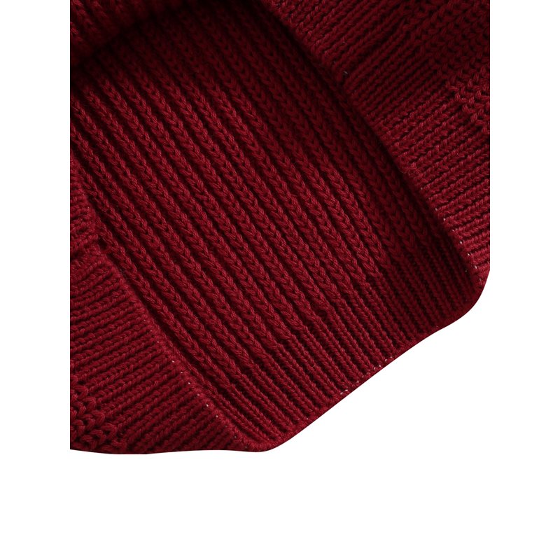 Toddler Boy Girl Warm Knit Sweater - Style 4, 3-4 Years, Candy Color
