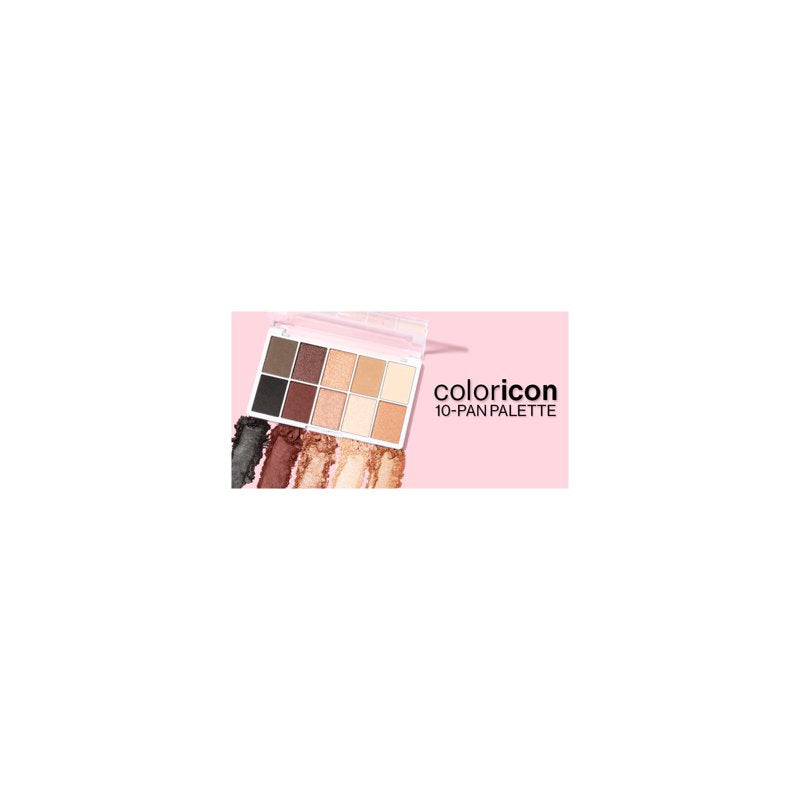10-Pan Eyeshadow Palette Vegan Richly Pigmented Matte Shimmer Finish
