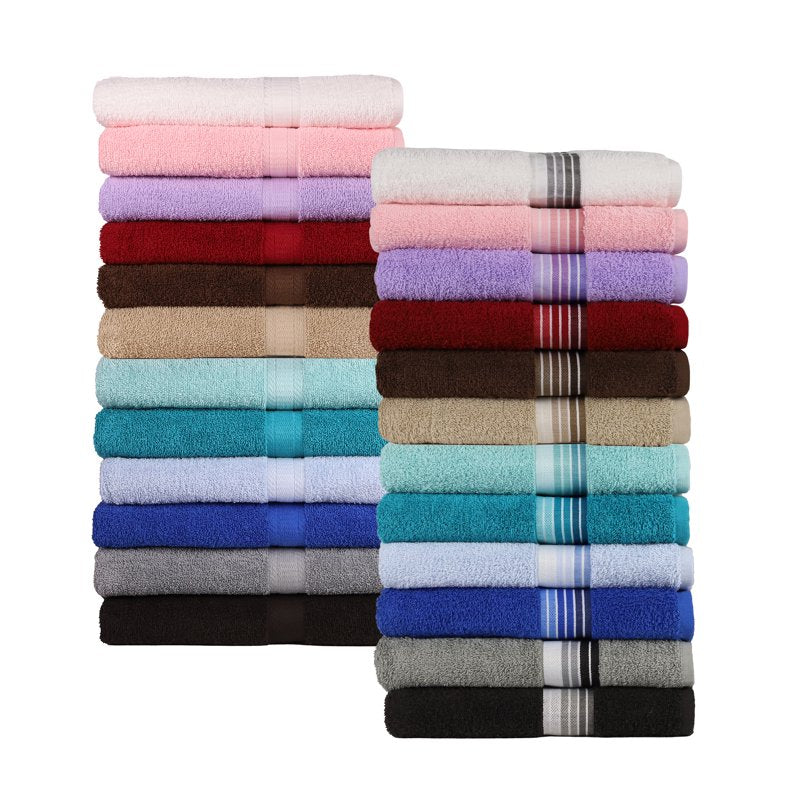 Solid 10-Piece Bath Towel Set - Brown Basket Variation of THIS listing