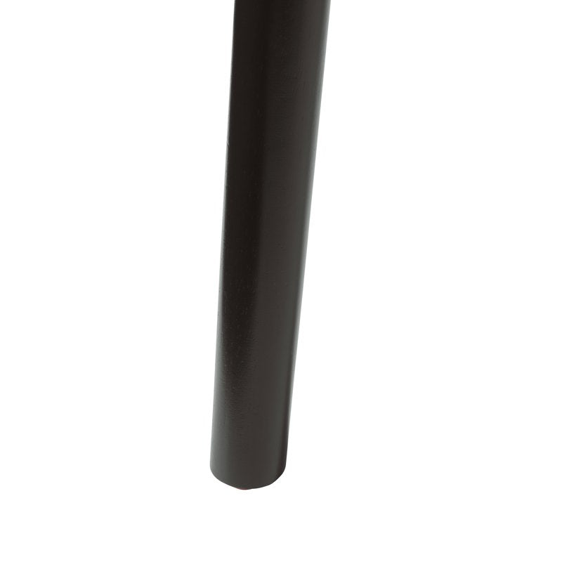 Gerald Dining Chairs Set of 2 - Black Ladder-Back Design