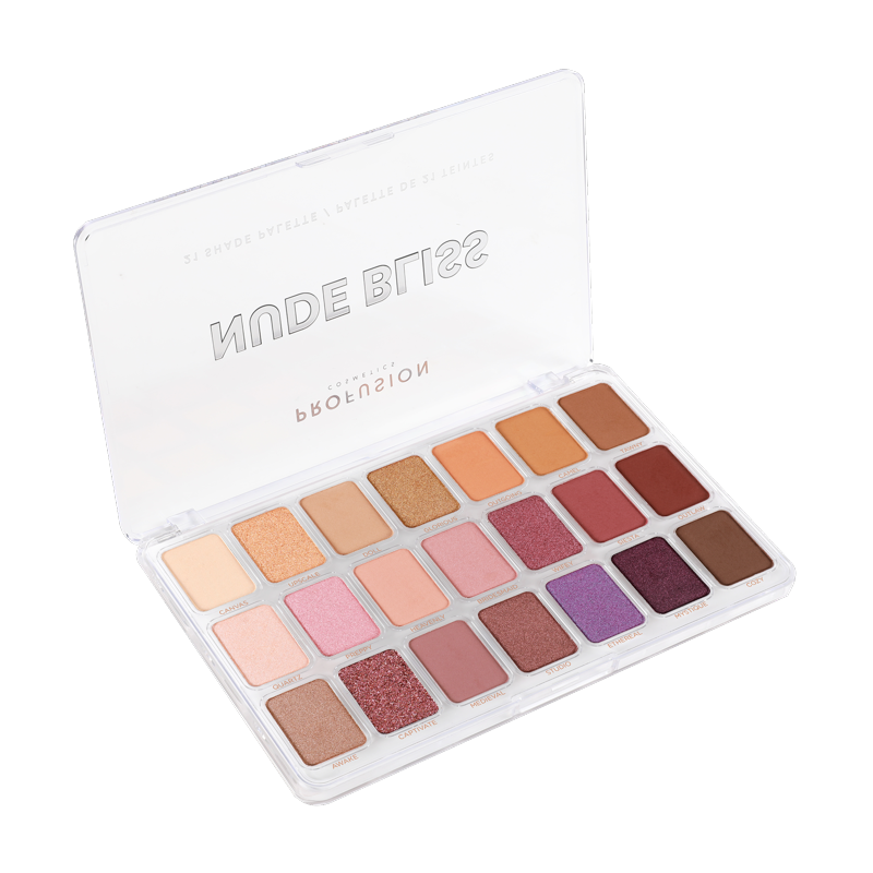 21-Shade Eyeshadow Palette - Highly Pigmented Blendable Makeup