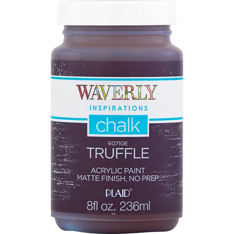 Chalk Paint Set - Ultra Matte Truffle 2 Pack, 8 Fl Oz Each for Home Decor & Furniture