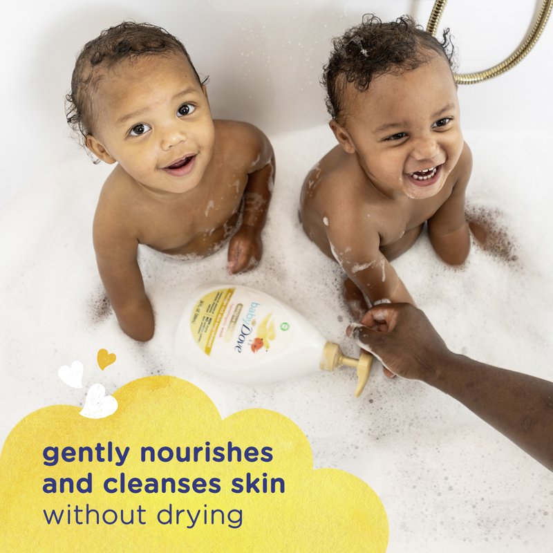 Baby Dove Sensitive Skin Body Wash - Melanin Rich Nourishment, 34 oz