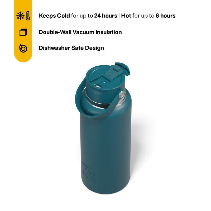 32 oz Insulated Outback Water Bottle - Marine, Ceramic Lined