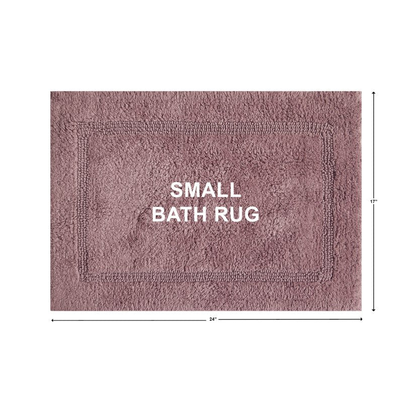 Better Homes & Gardens Reversible Cotton Bath Rug - Violet Gem, 17 x 24 in