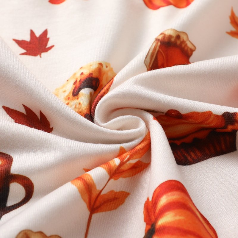 Baby Halloween Pumpkin Outfit Set - Orange Leaf, 12-18 Months Toddler Clothes