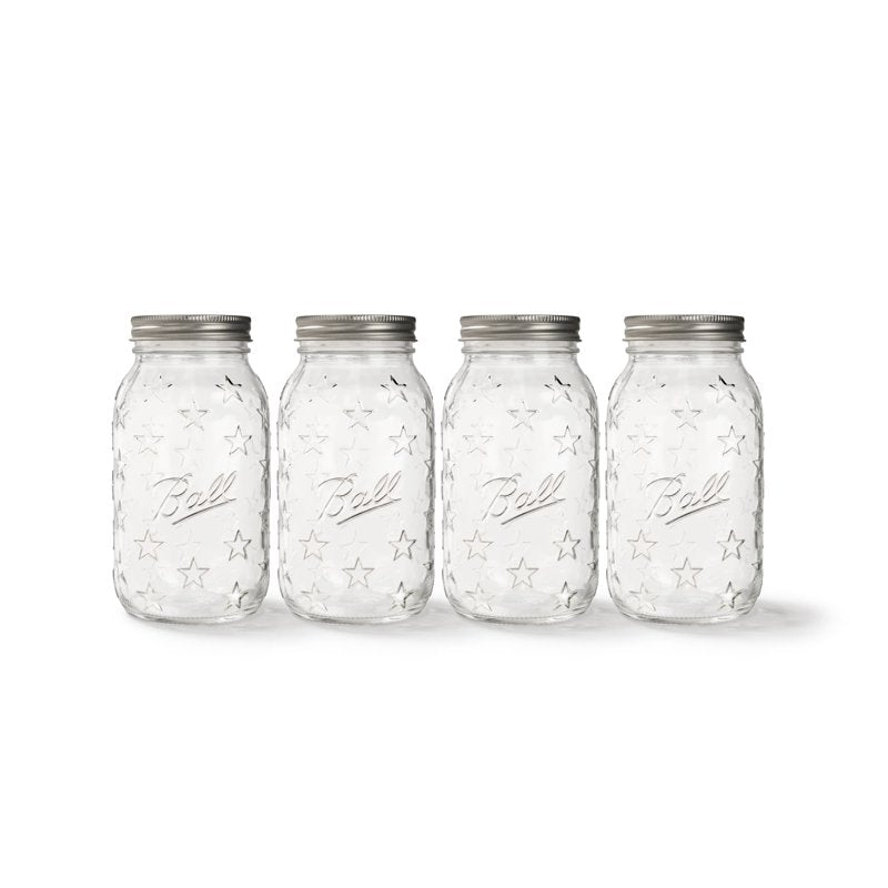 Limited Edition Ball Americana Quart Mason Jar - 3 Pack