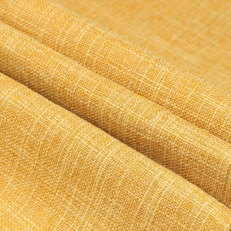 Solid Color Table Runner - Yellow, 12" x 83" Long Linen Banner