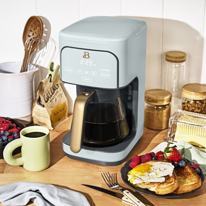 12-Cup Programmable Drip Coffee Maker - Hydrangea Color