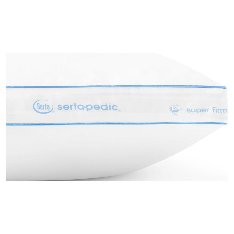 Extra Firm Hypoallergenic Bed Pillow - Queen/Standard Size, Supportive