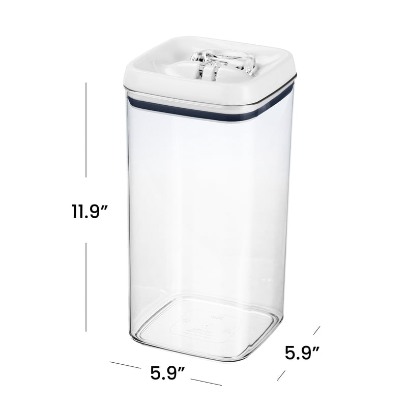 19 Cup Airtight Food Storage Container - 2 Pack, BPA-Free, Stackable