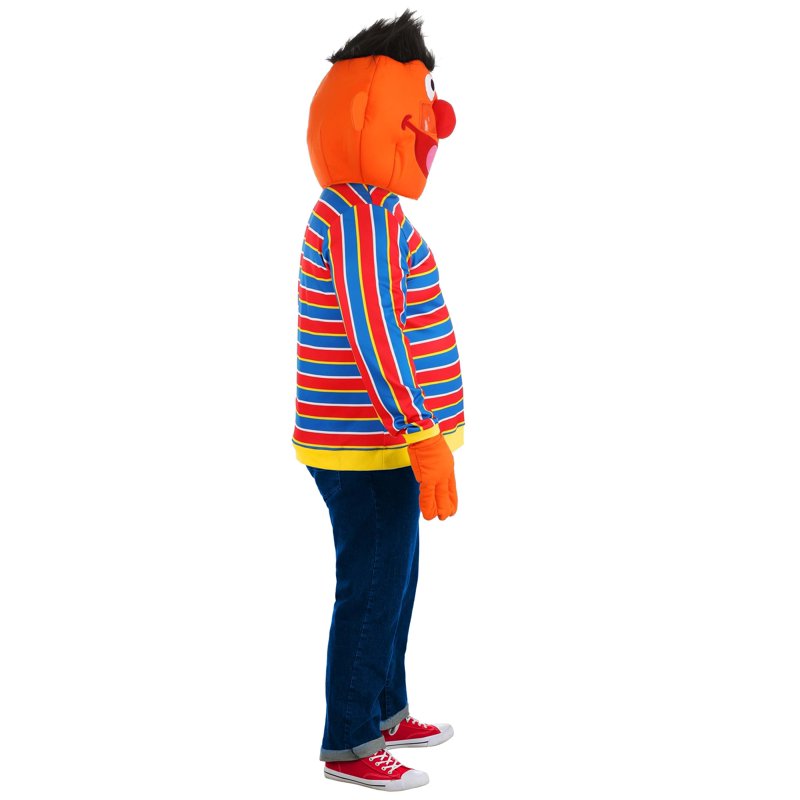 Men's Plus Size Sesame Street Ernie Mascot Costume 2X - Plush Sesame Street Character