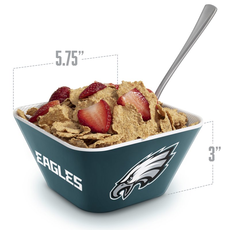 Philadelphia Eagles Small Snack Bowl - Game Day Serving