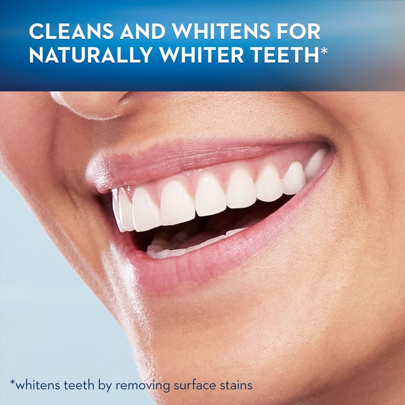 3D White Battery-Powered Electric Toothbrush with Rotating Action Cup