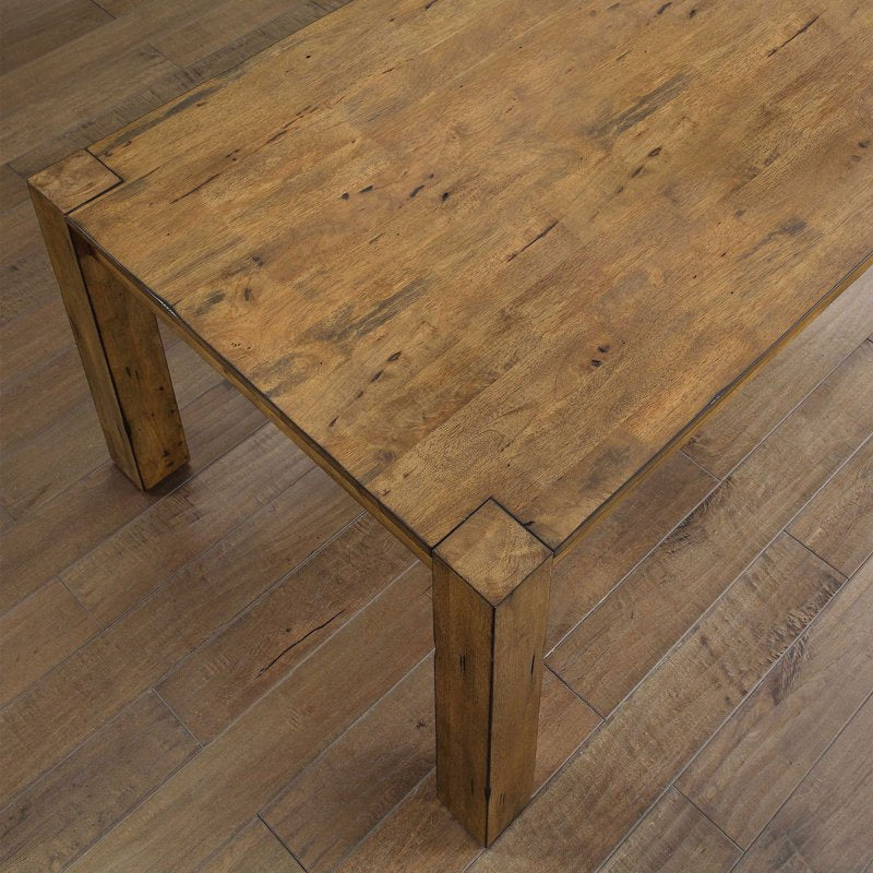 Bryant Dining Table - Rustic Brown, 58.5" x 35.5" x 30"