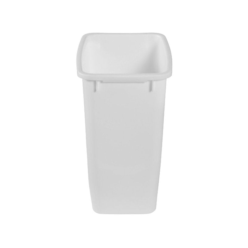5.25 Gallon Plastic Bathroom Trash Can - Open Top Wastebasket