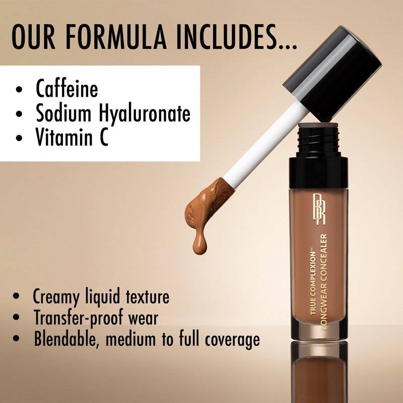 Longwear Liquid Concealer - Buildable Full Coverage Face Makeup