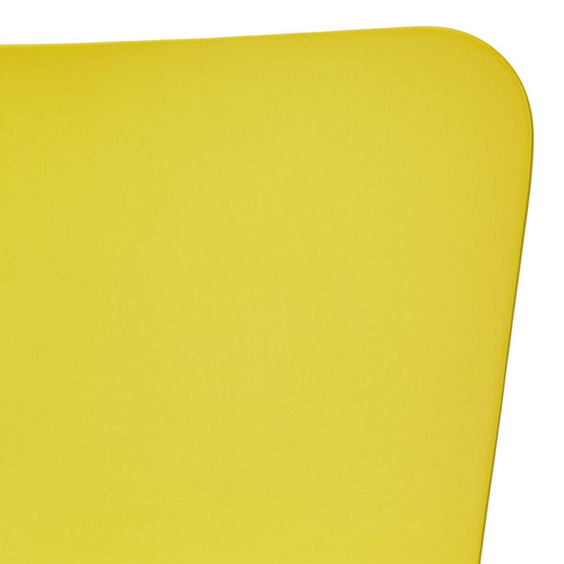 Pisa Bentwood Chair Set of 2 - Yellow Retro Modern Design