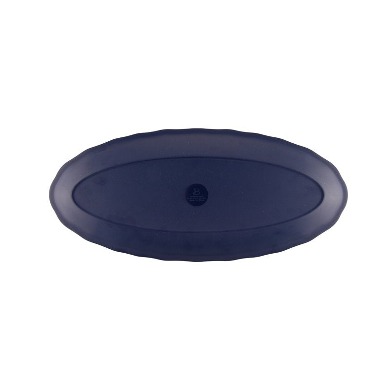 Bamboo Melamine Sardine Oval Platter - 18" x 8" Multicolor