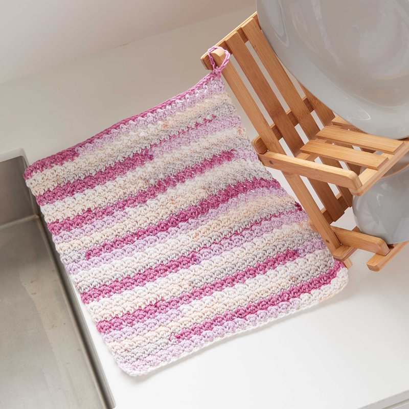 Peaches & Crème Stripey Yarn Beach House 2oz Cotton Self-Striping