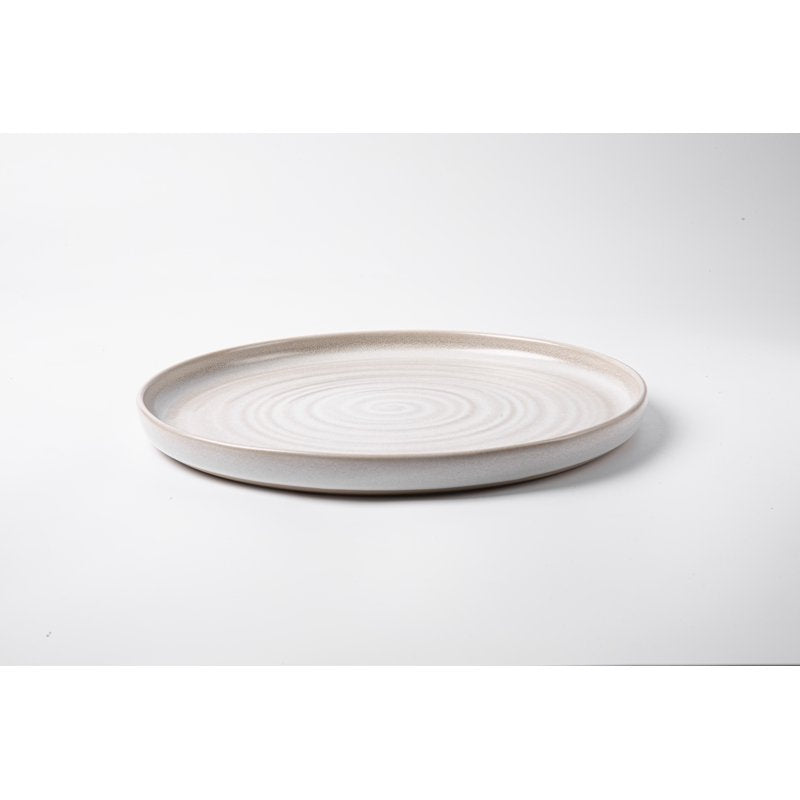 Cream Stoneware Round Dinner Plate - 10.4" | Collins Collection