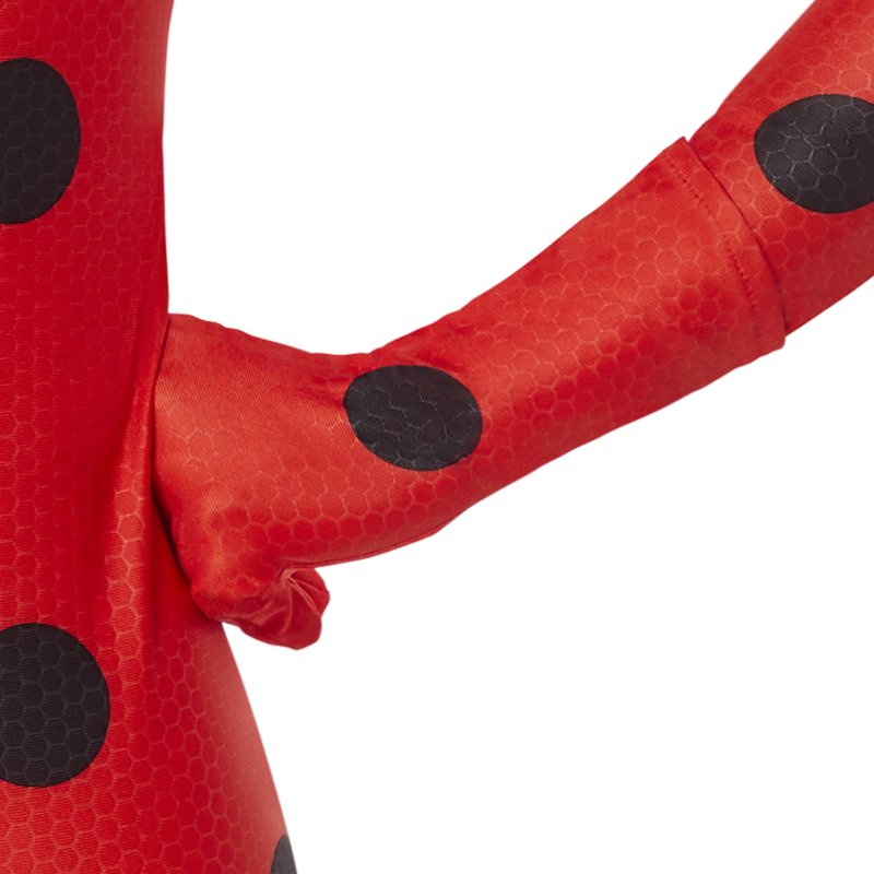 Children's Miraculous Ladybug 4-Piece Jumpsuit Halloween Costume - Size L (10/12)