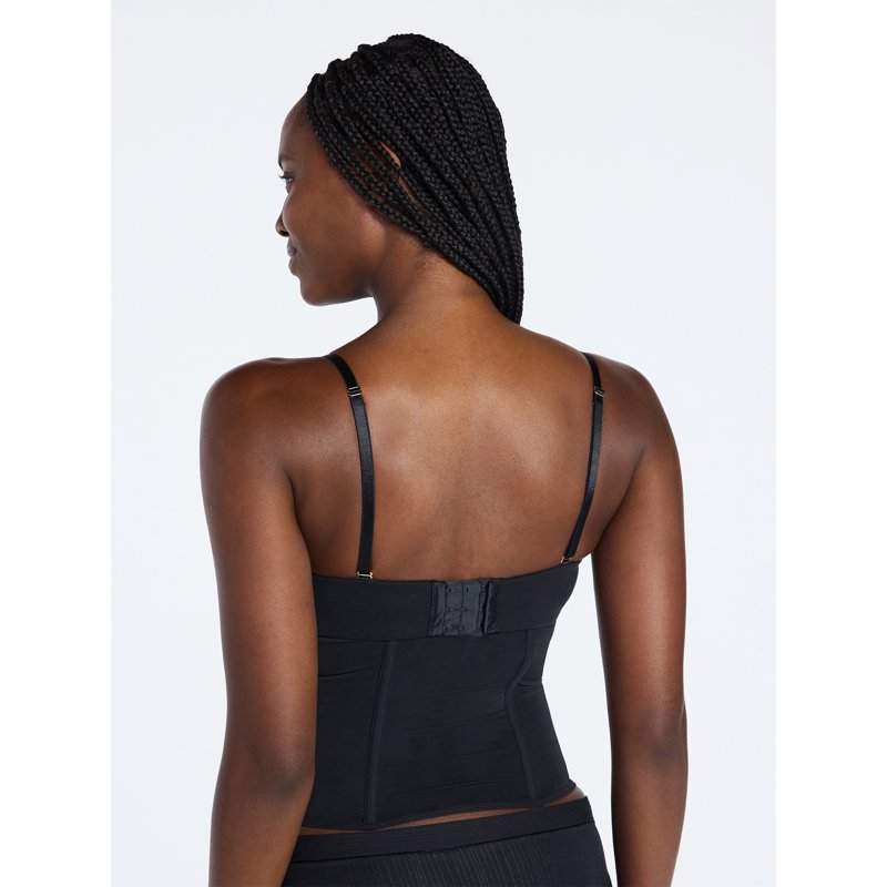 Women's Waist Trainer Support Belt - Black Soot, Size S-XXXL, Light Compression