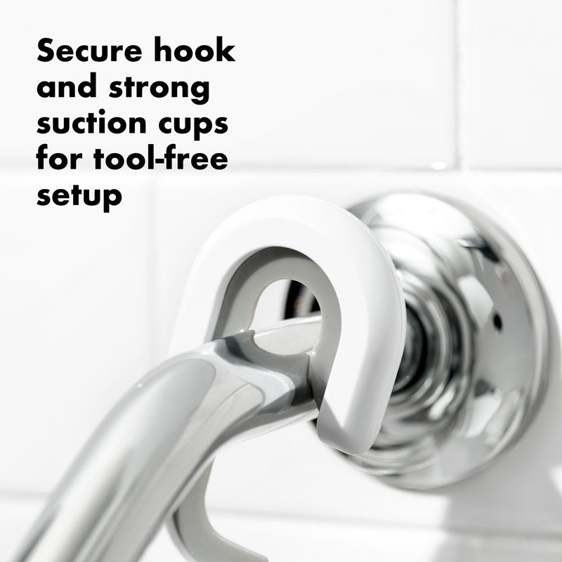 Aluminum Shower Hose Keeper Caddy Organizer for Shower Head & Hose Storage
