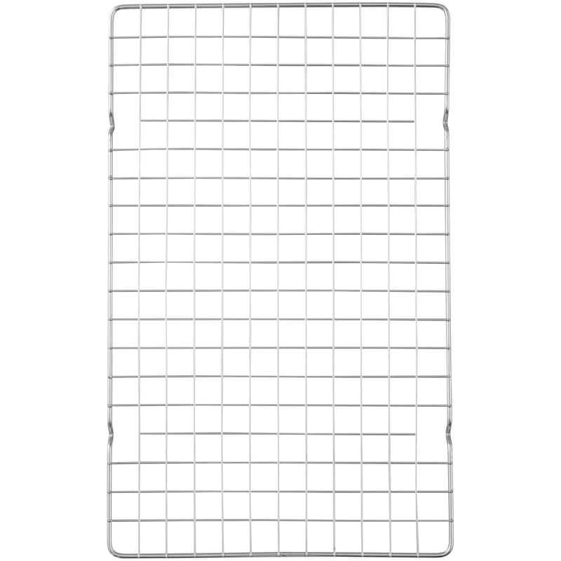 Chrome-Plated Cooling Rack - 10 x 16 in. Rectangular Baking Essential