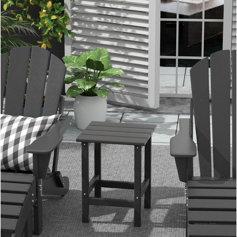 All Weather Outdoor Patio Side Table - Multiple Colors Available
